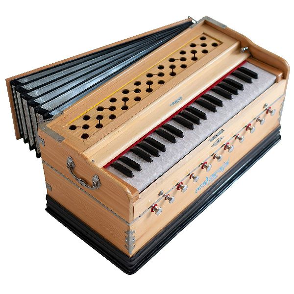 Teak Wood Polished Electric Operated Harmonium, Feature : Fine Finished, Termite Proof, Great Sound