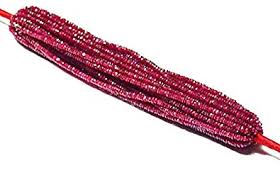 Asian Impex Non Polished Hydro Ruby Beads, Color : Red
