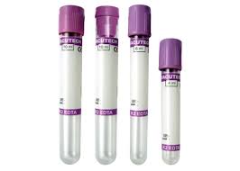 Round Plastic Vacuum EDTA Tube, for Taking Blood, Urine Samples, Size : 10ml, 15ml, 20ml, 5ml