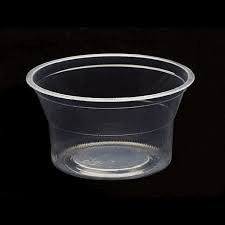 Round disposable plastic bowl, for Serving Food, Size : Multisize