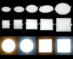 Round Led Lights, Lighting Color : White, Yellow, Blue