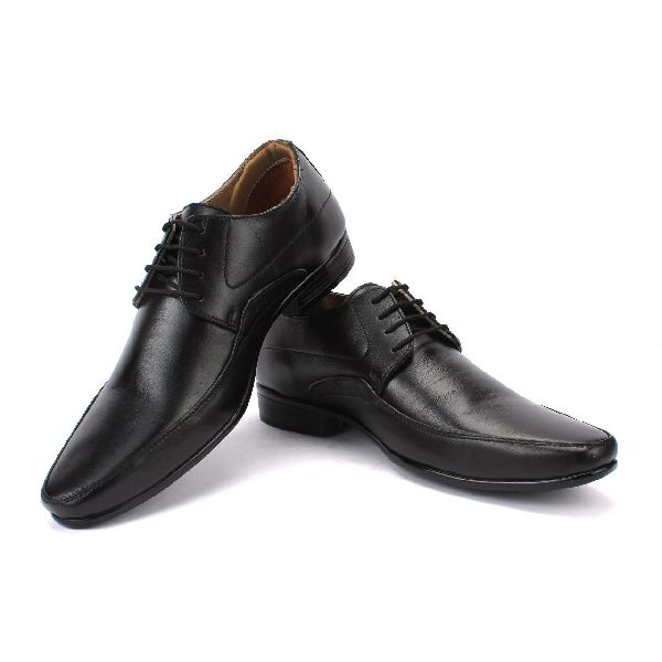 Men's Forever Leather Formal Black Shoes(FL-180)