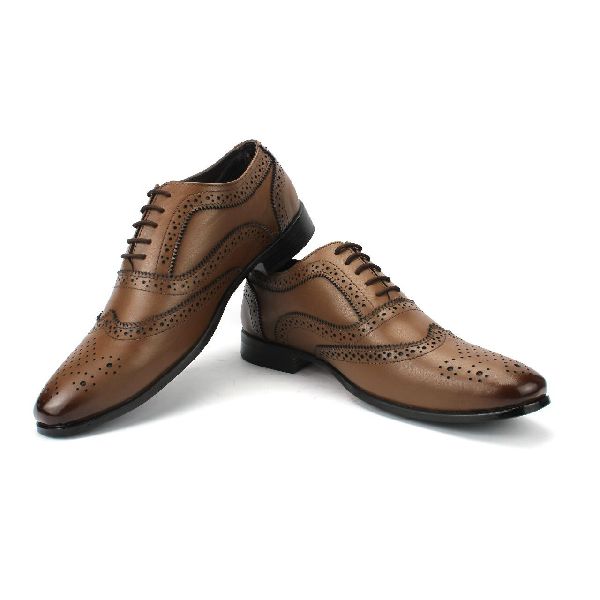 Men's Forever Leathers Brogue Shoes(FL-185), Size : 10, 6, 7, 9