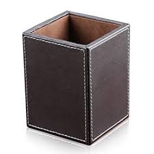 Leather pen pot, for Office, Home, Feature : Best Quality, High Strength, Long Life, Attractive Design