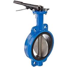 Carbon Steeel butterfly valve, Color : Blue, Red, Sky Blue, White