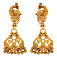 designer gold earrings