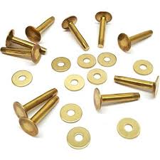 Non Polished Brass Rivets, for Fittngs Use, Industrial Use, Internal Locking, Feature : Fine Finishing