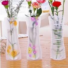 plastic vases