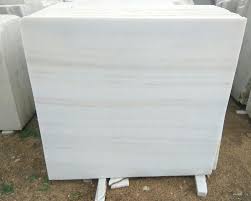 Non Polished makrana white marble, for Flooring Use, Making Temple, Statue, Wall Use, Pattern : Plain