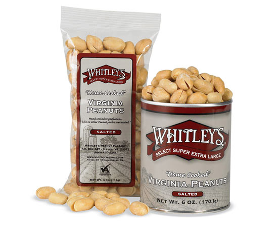 Whitleys Virginia Peanuts, Taste : Salted