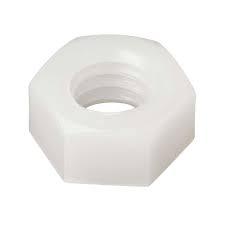 Polished PVC plastic nuts, Color : White, Black, Grey