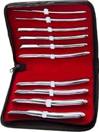 Non Polished Brass Dilator Set, for Clinic Use, Hospital Use, Style : Double Ended, Single Ended