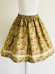 Plain Chiffon Girls Skirts, Size : M, XL