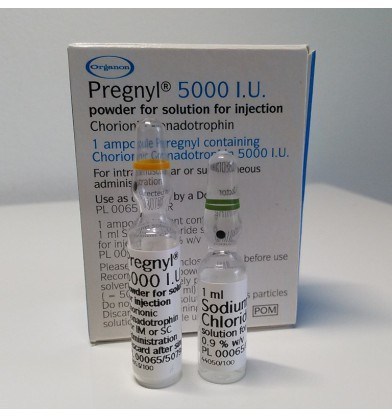 Pregnyl 5000 IU 1 Amp. by Carlos Frank Pharmaceuticals Ltd., 5000 iu 1 amp pregnyl injections | ID - 4957754