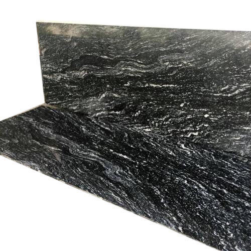 Polished Black Markino Granite Slab, for Flooring, Hardscaping