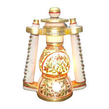 Printed Antique Lamp, Size : 6x4 INCH