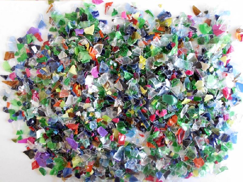 Colored PET Flakes