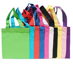 Plain Colored Cotton Bags, Style : Handled