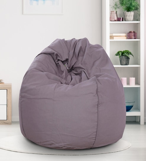 Cotton Bean Bag, for Home Furniture, Technics : Machine Made