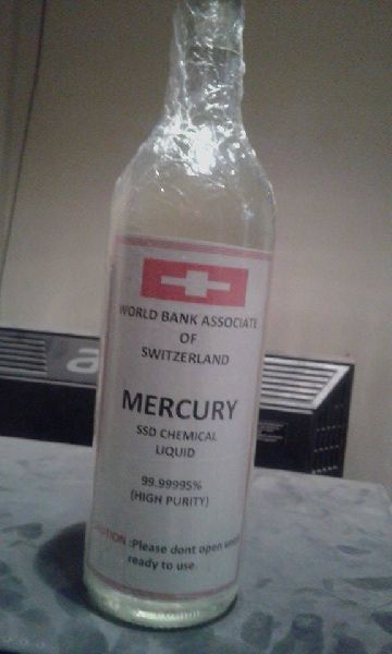 Liquid Mercury Injection, for Laboratory