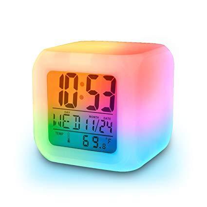 LED Table Alarm Clock, for Home, Office
