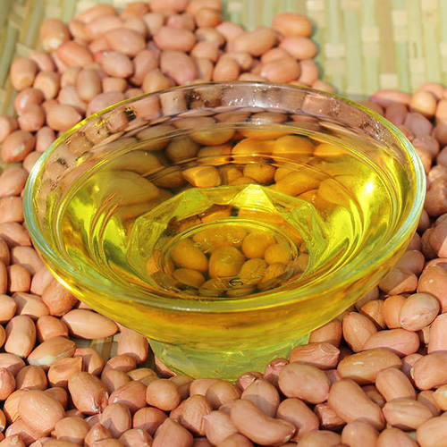 Refined Organic Groundnut Oil, for Cooking, Medicines, Form : Liquid