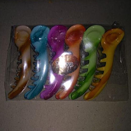 Navya Plastic Girls Banana Clip, Packaging Type : Box
