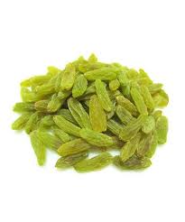 Green raisins, Shelf Life : 12 Months