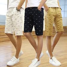 Basic Outfitters Cotton Mens Printed Chinese Bermudas, Occasion : Casual Wear, Runing Wear