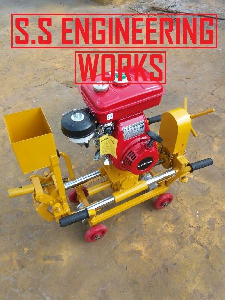 Mechanical Rail Drilling Machine, Color : Yellow