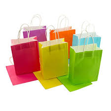 Plain Paper Shopping Bags