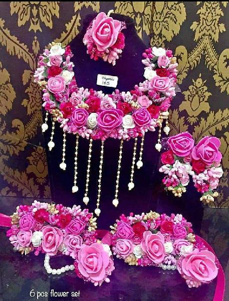 Artificial Flower Jewellery Occasion