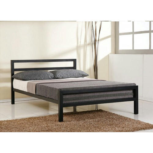Polished Mild Steel Frame Bed, Size : 10x6feet, 12x6feet