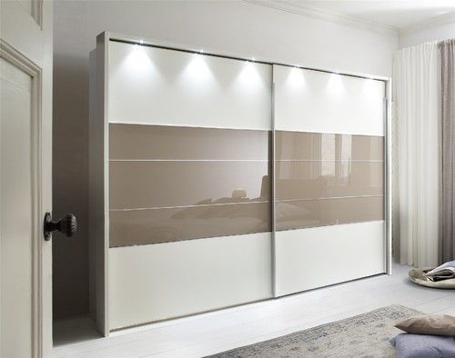 Polished Plain Metal Sliding Wardrobe, Size : 5x3Ft, 6x4ft