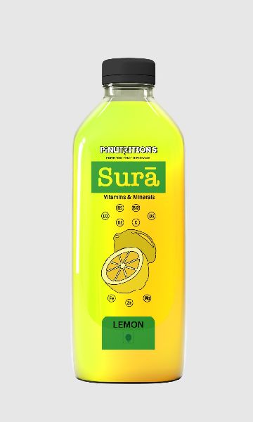 Sura Lemon Energy Drink, Packaging Type : Plastic Bottle