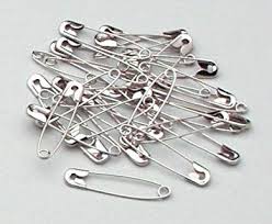 Polished Aluminium Safety Pins, for Clothing, Feature : Corrosion Proof, Durable, Easy To Fit, High Strength