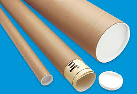 Cylindrical Shape Craft Paper Mailing Tubes, for Packaging, Packaging Type : Plastic Boxes