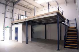 Colour Coated Mild Steel Mezzanine Floors, for Godown, Workshop