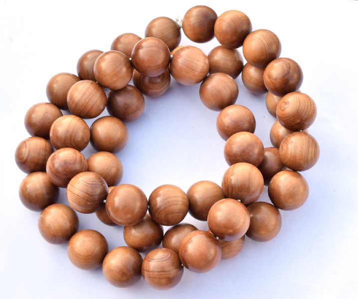Sandalwood finished beads, Packaging Type : Boxes, Plastic Bag