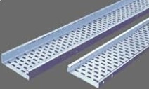 Polished Stainless Steel Cable Trays, for Industrial, Color : Silver