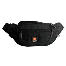 Plain Canvas Waist Pouch Bag, Color : Black, Brown, Dark Brown, Dark Red