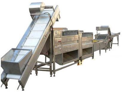 Electric potato chips line, Capacity : 15-20kg/hr, 50-100kg/hr, 200-500kg/hr