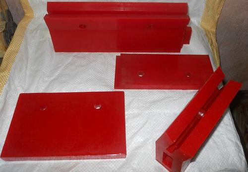 PU Belt Scraper, Color : Red