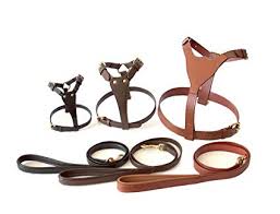 Metal Leather Harness Sets, for Dog, Horse, Size : 14x15Inch, 18x19Inch, 20x21Inch.