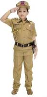 Plain Cotton police dress, Size : M, XL, XXL