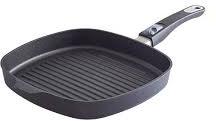 Alunimum Plastic grill pan, for Cooking, Home, Restaurant, Handle Length : 4inch, 5inch, 6inch, 7inch