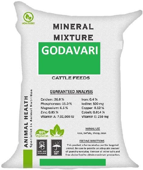 GODAVARI Mineral Mixture, Packaging Type : Pp Bag