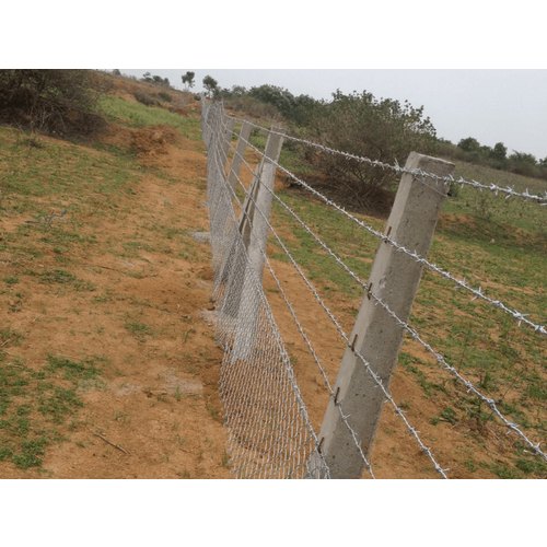 RCC Cement Poles, for Fencing, Size : 1-10ft