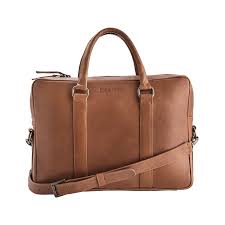 Leather laptop briefcase, for Office Use, Style : Modern