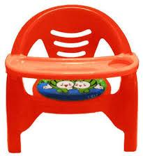 Plastic Kids Chair, for Home, Pattern : Plain